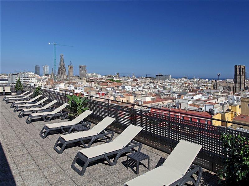Citadines Ramblas Barcellona Esterno foto