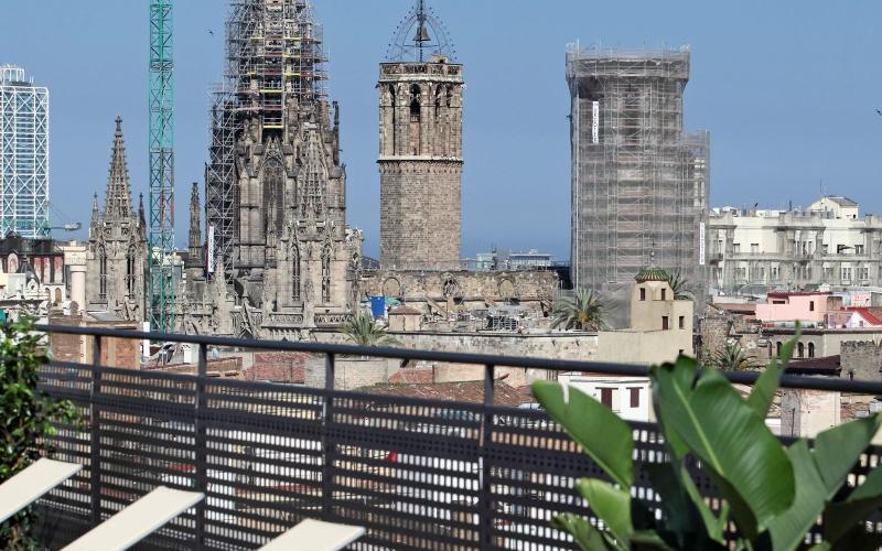 Citadines Ramblas Barcellona Esterno foto